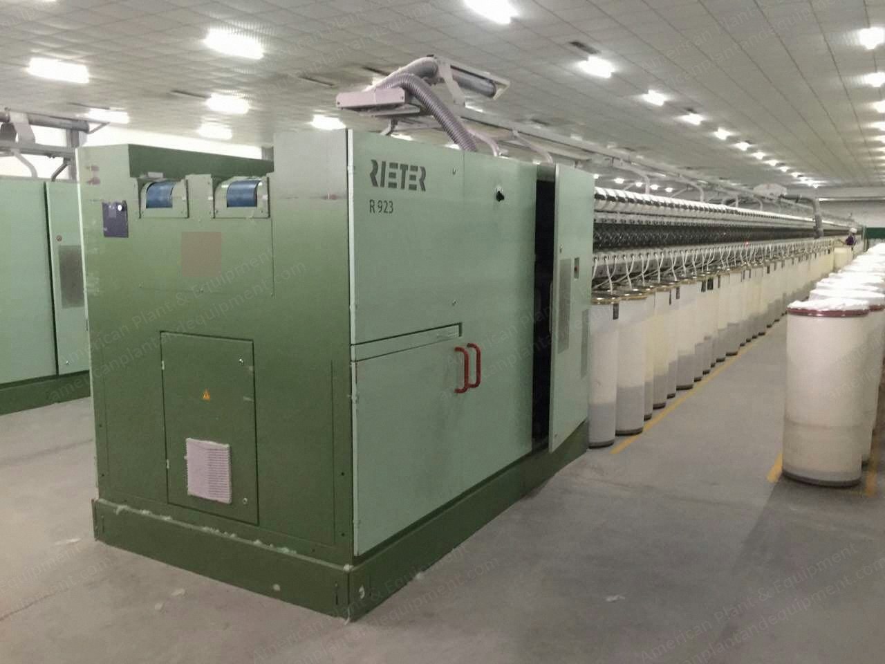 Rieter, R923, 2012, Open End Spinning Machine, 400 Rotors, Rotor Diameter 33mm