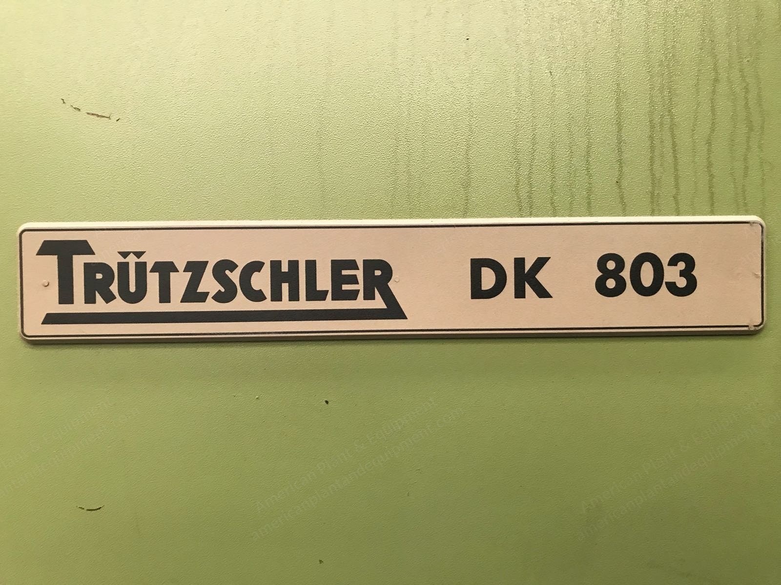 Trutzschler, DK 803, 1997, Carding Machines, Can Size 1000x1100mm, 380V 50Hz