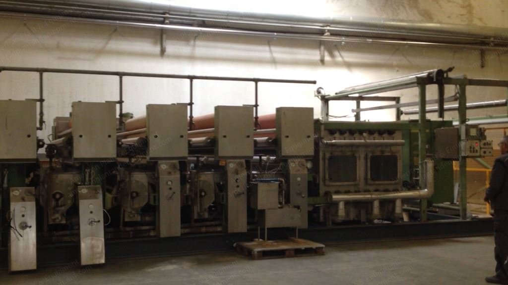 Goller, Open Width Sieve Drum Washing Machine, 3200mm Working Width, 5 Sieve Drum Compartments, Kusters S-Roll Squeezer