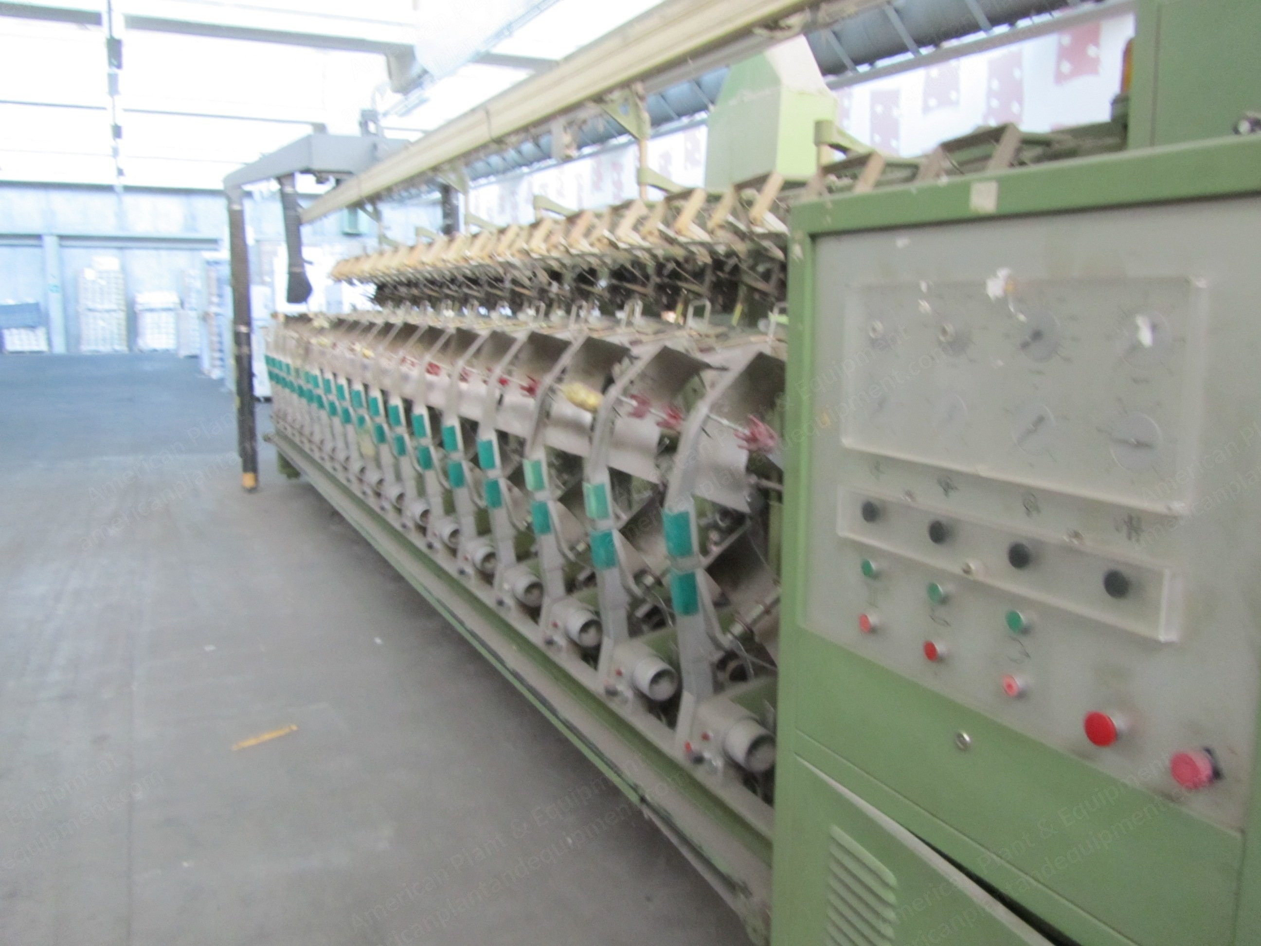 Savio, Volufil RRS, 1991, 32 and 18 Heads, Waxing Device, Autodoffing