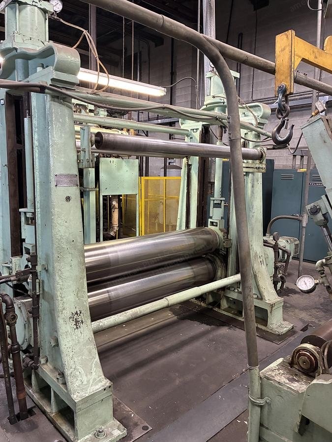 Black Clawson, Coating Saturating Line, 67" Width, Air Knife Coater, 9 Steam Cans, Pope Reel