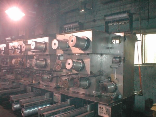 Samjin/Daekwang Precision, PP Multifilament Yarn Spin Draw Plant, 2005, 180-1800 Denier, 1600 kg/day, 75mm Extruder