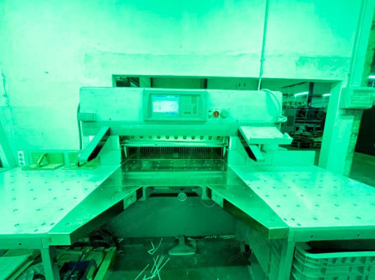 Polar, 115 X, 2005, Paper Guillotine, 1150x1150mm, with Jogger RA-4 and Lift LW1000