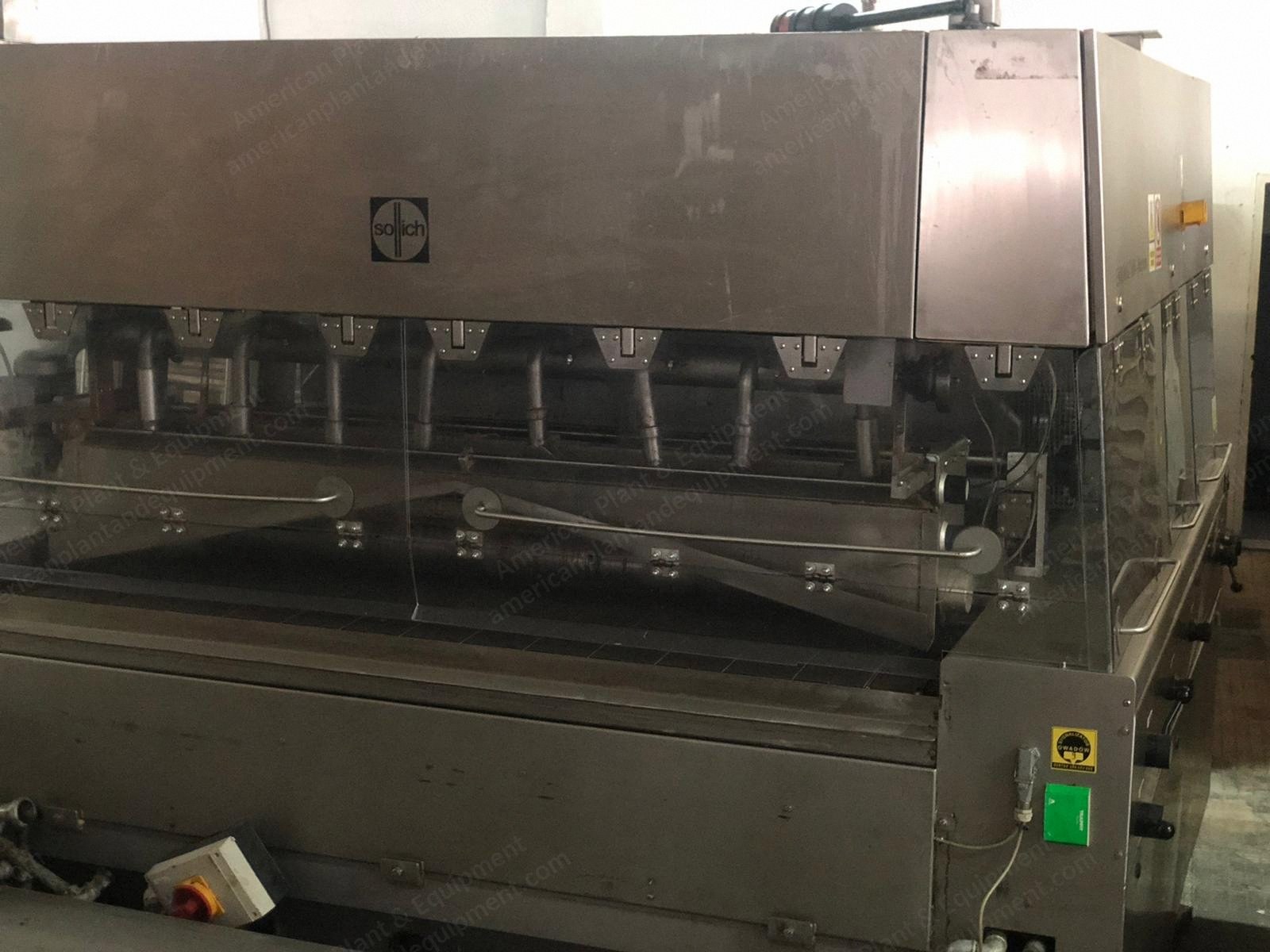 Sollich Chocolate Enrober, 2003, 1800mm Working Width