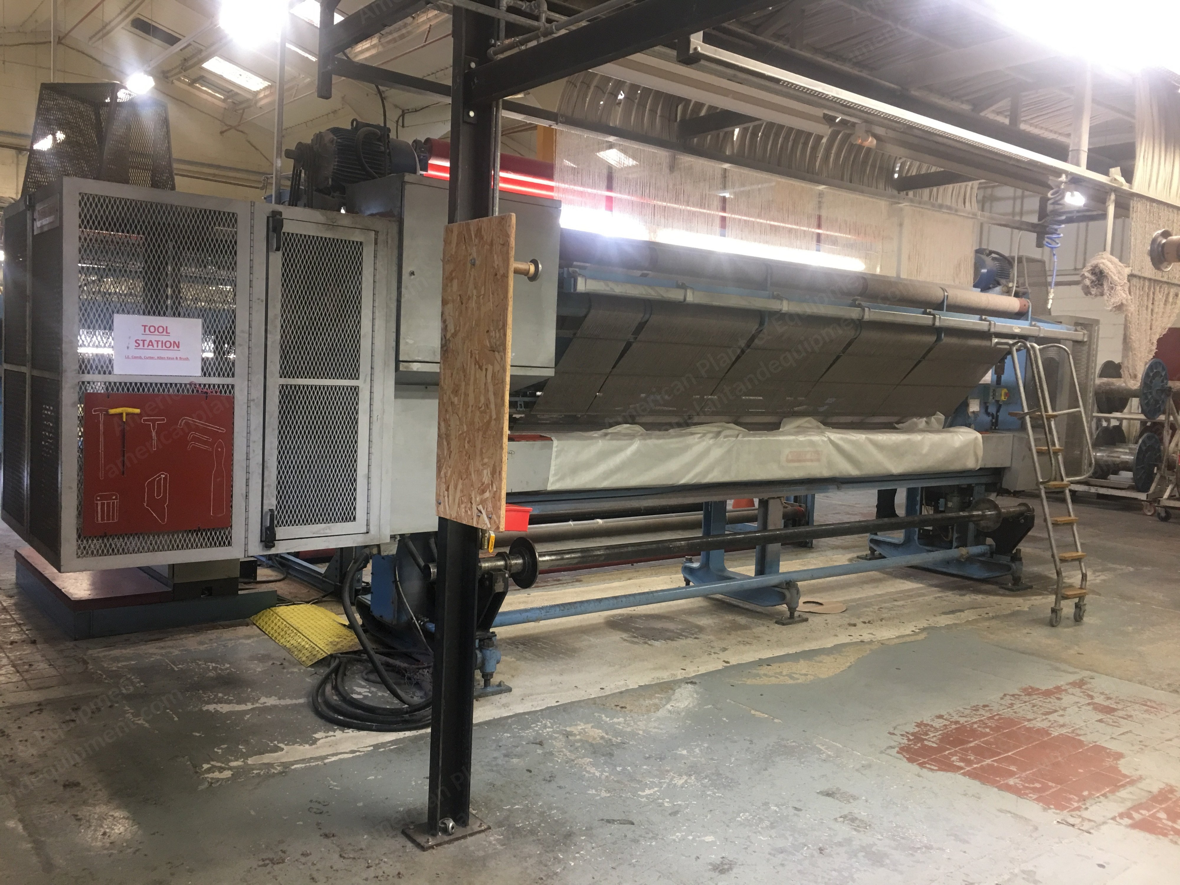 Cobble, ST91, 1994, Tufting Machine, 4000mm Working Width, 1/8 Gauge, Cut Pile