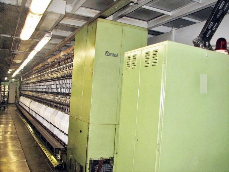 Zinser Drawing Machine, 1976, 168 Working Positions, 33 to 334 dtex, 300 to 1400 kg/day
