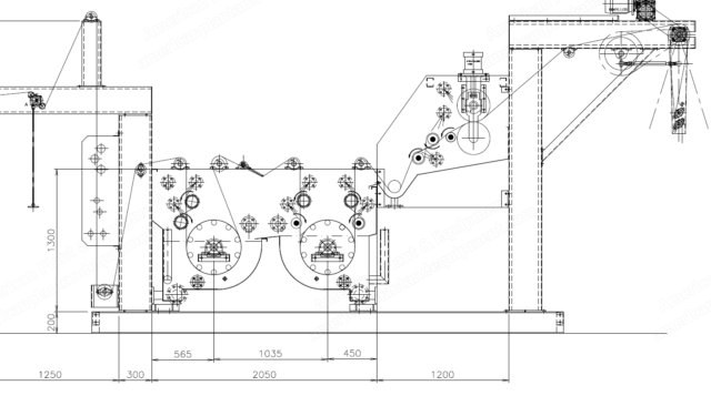 Huanshin, QS-A1020, Open Width Washing Machine, 2000mm Working Width, 2-Cisterns, 70 m/min