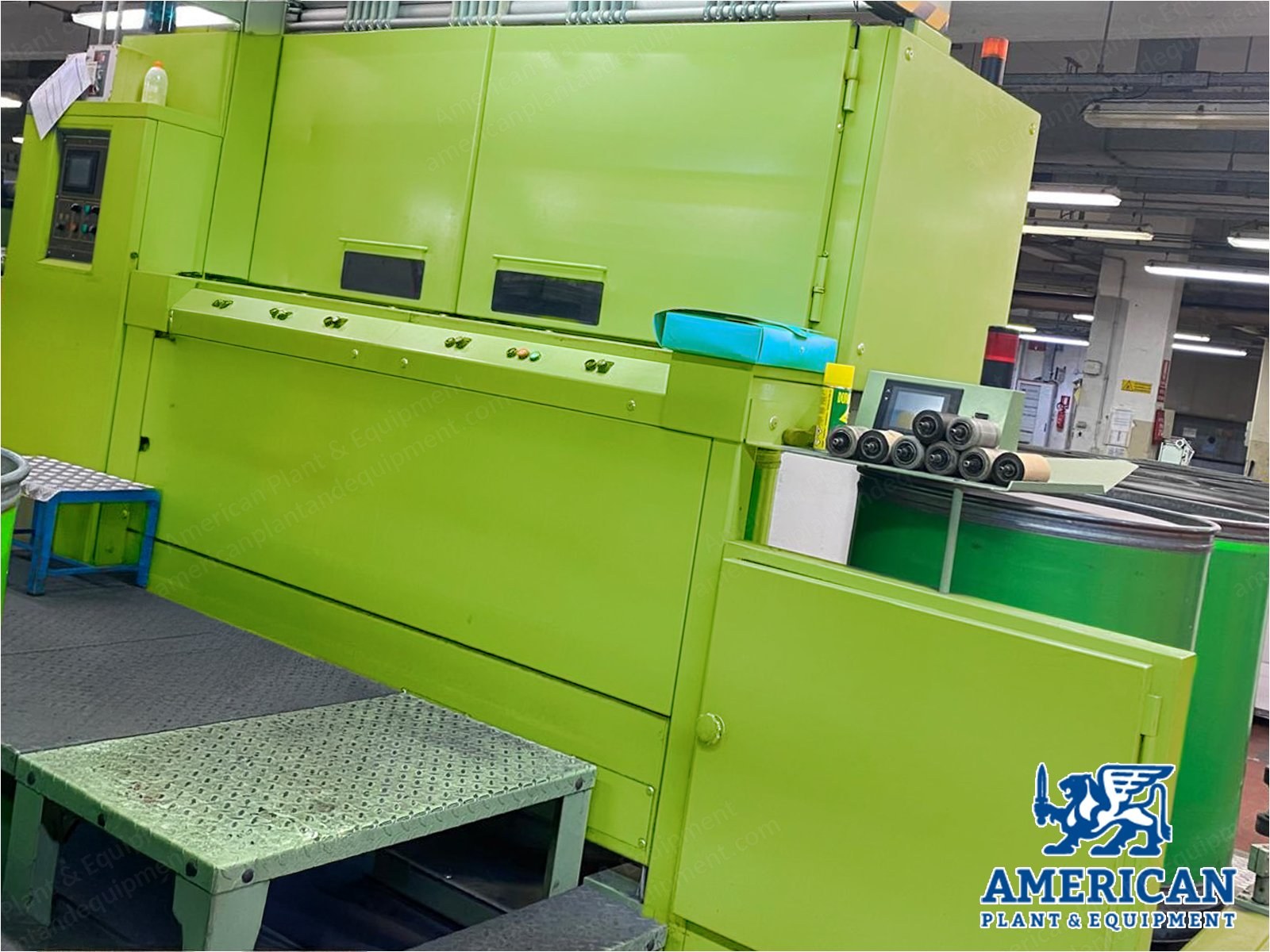 NSC Schlumberger, GV20, 2003, 4 Heads, Apron System, Can 800x1200mm
