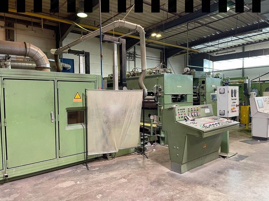 Mohr, Thermobonding Oven, 1990, 3500mm Working Width, Double Belt, 3 Zones, 9m Length