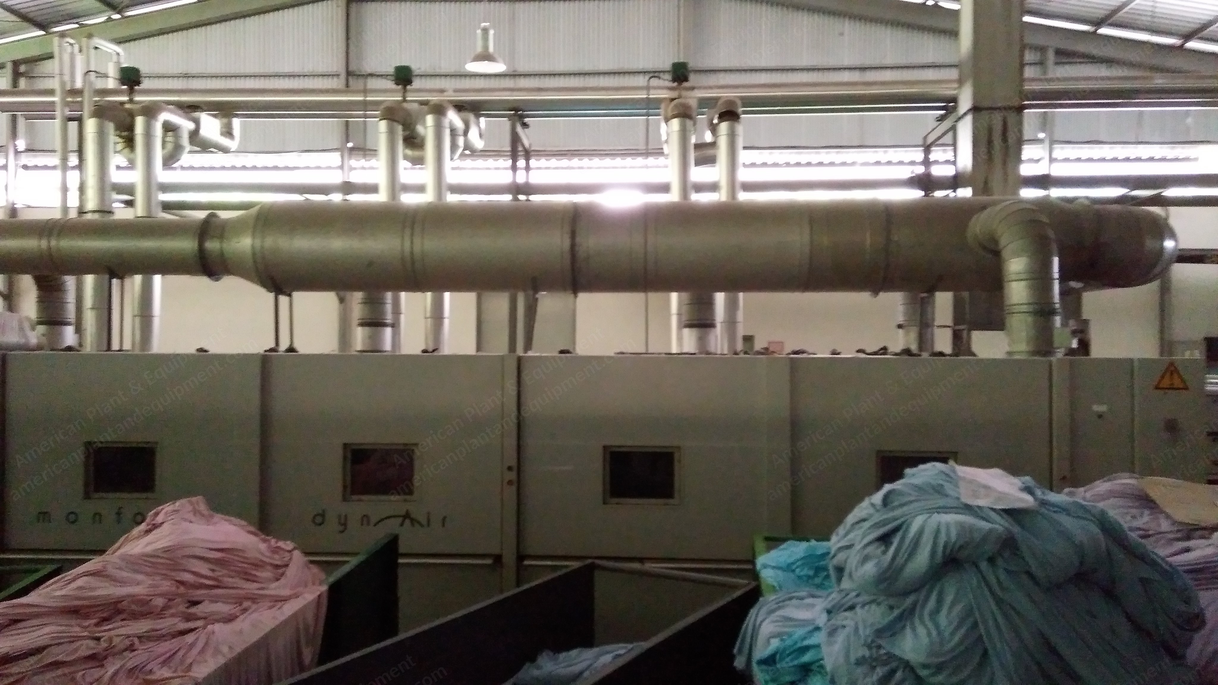 Monforts, Relax Dryer, 2004, 3 Chambers, Oil Heated, Width 2200mm