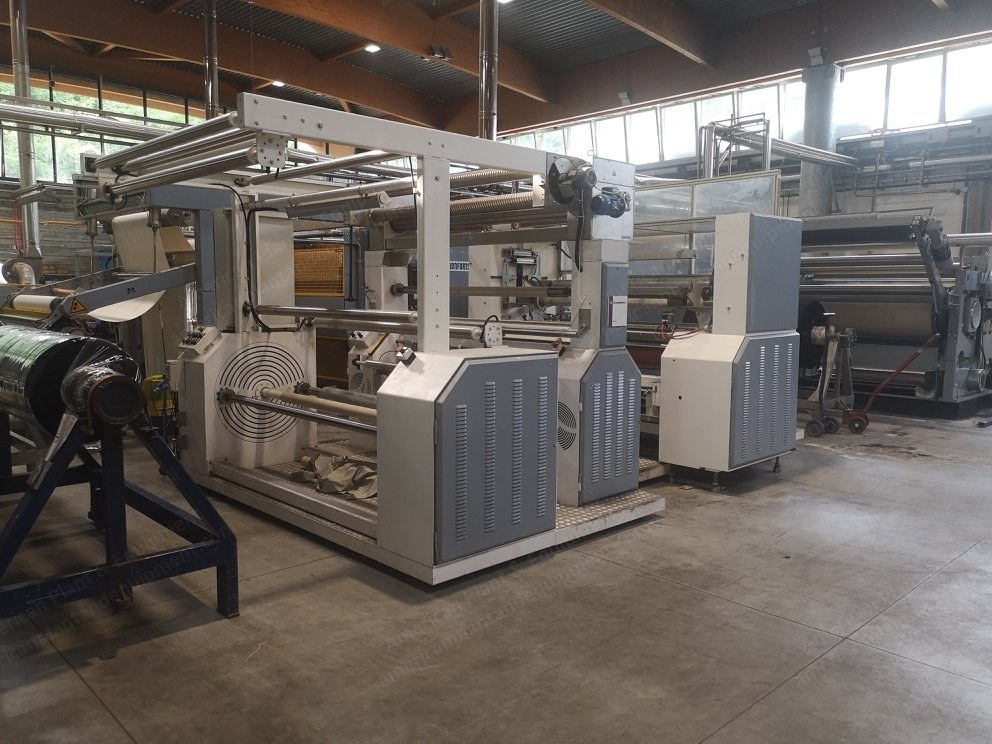 T.ra.ma srl, Easy, 2013, 1700mm Roller Width, Rotogravure Coating System, Nordson PUR Melter
