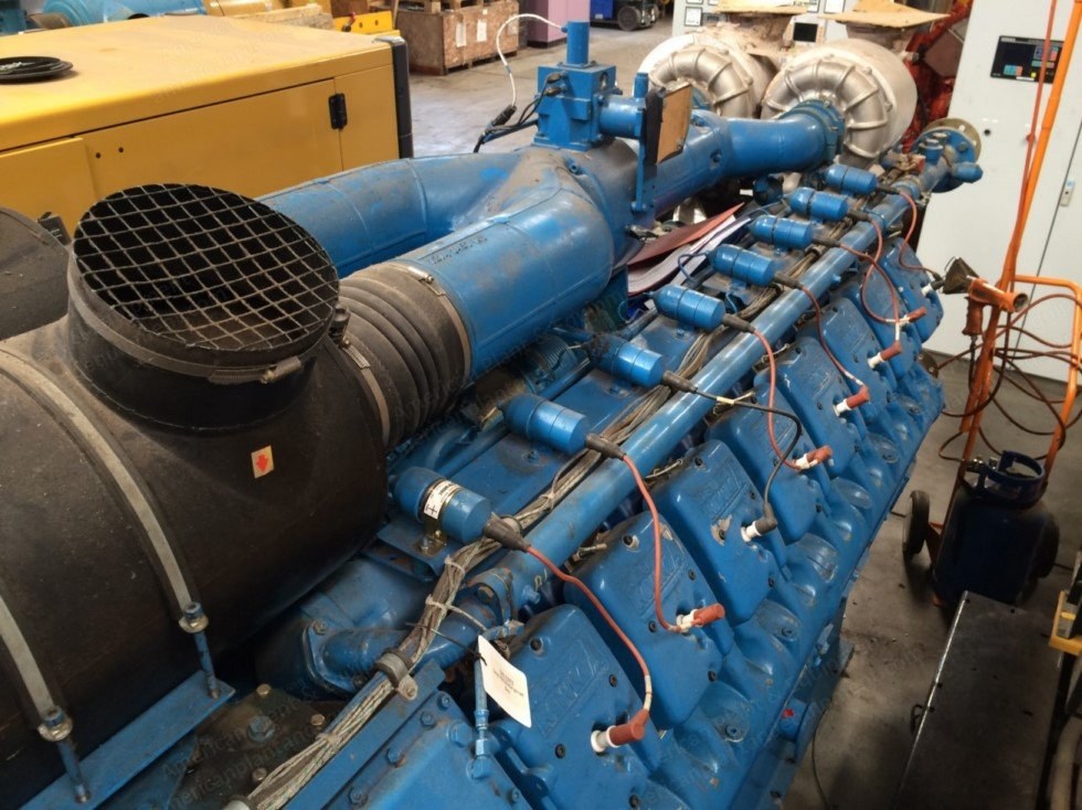 Deutz, TBG16V604, 1990, 1000 kW, 1500 RPM, 400V, 50 Hz