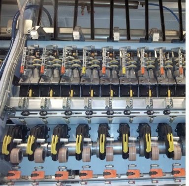 Barmag, FK6-1000, 2003, 216 Spindles, 1200 m/min, 290mm Take Up Tube
