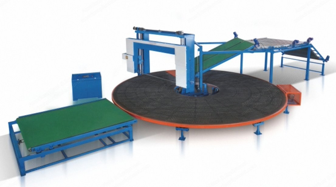 NovaStar, FN515, Automatic Carrousel Splitting Machine, 7800mm Diameter, 1200mm Cut Height, 30kW