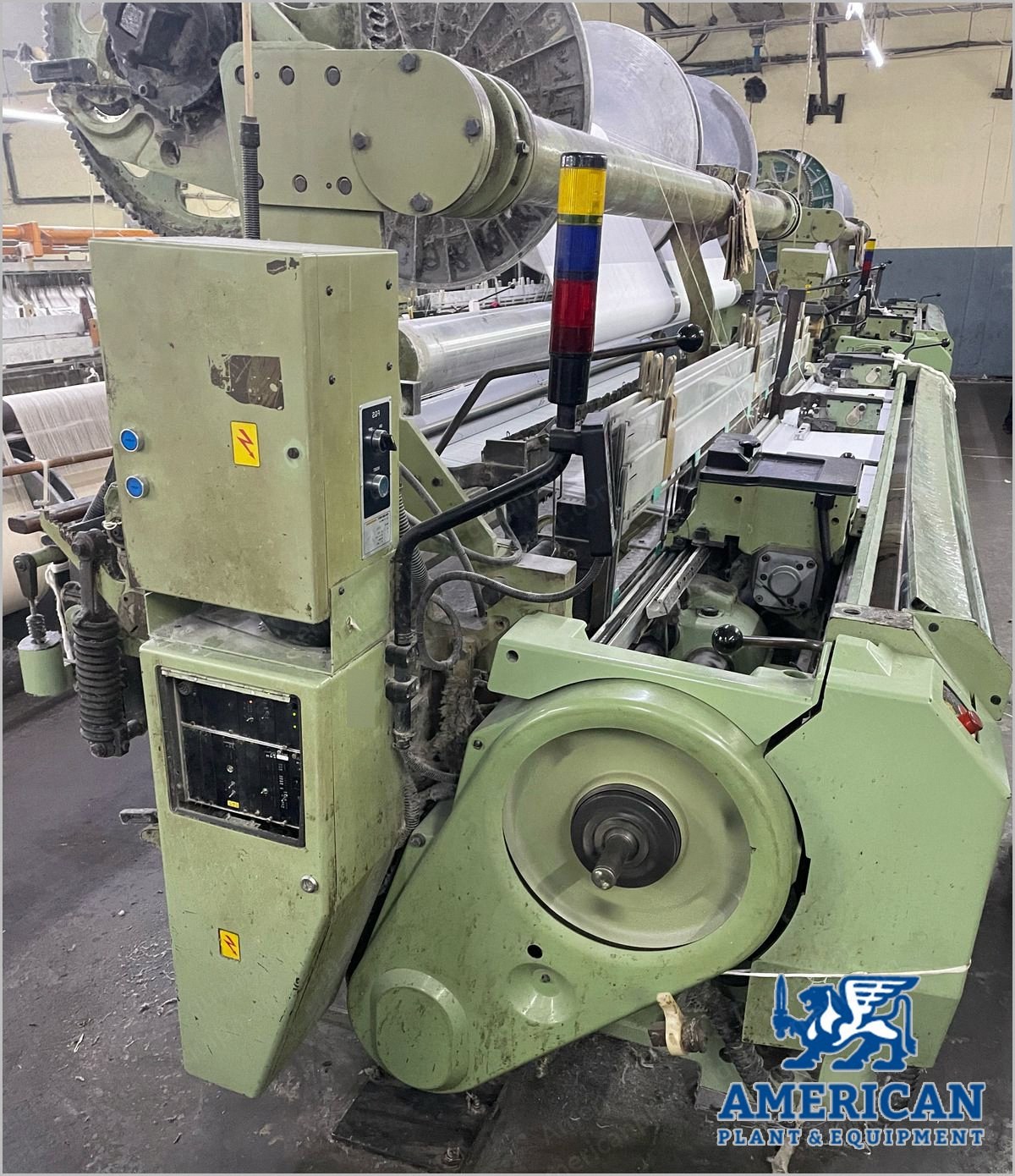 Sulzer Ruti, P7100 B 330 F 1 EP D1, 1991, 130" Width, Single Color, Cam Motion, 10 Shafts