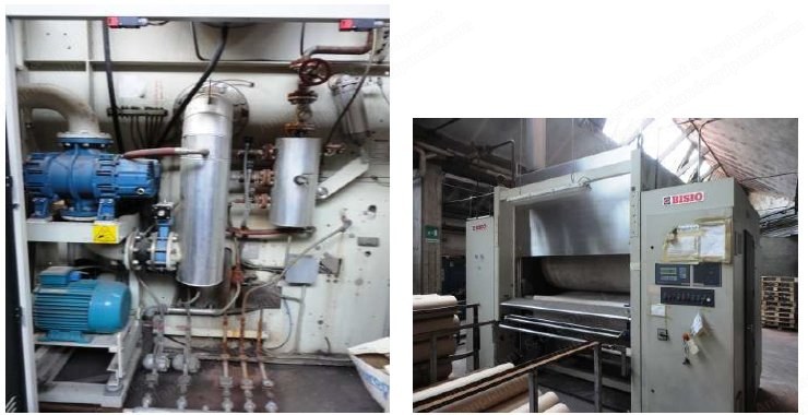Bisio, Vapofinish Basic Type 100, 2001, 1800mm Working Width, 1000mm Cylinder Diameter, 120 m/min