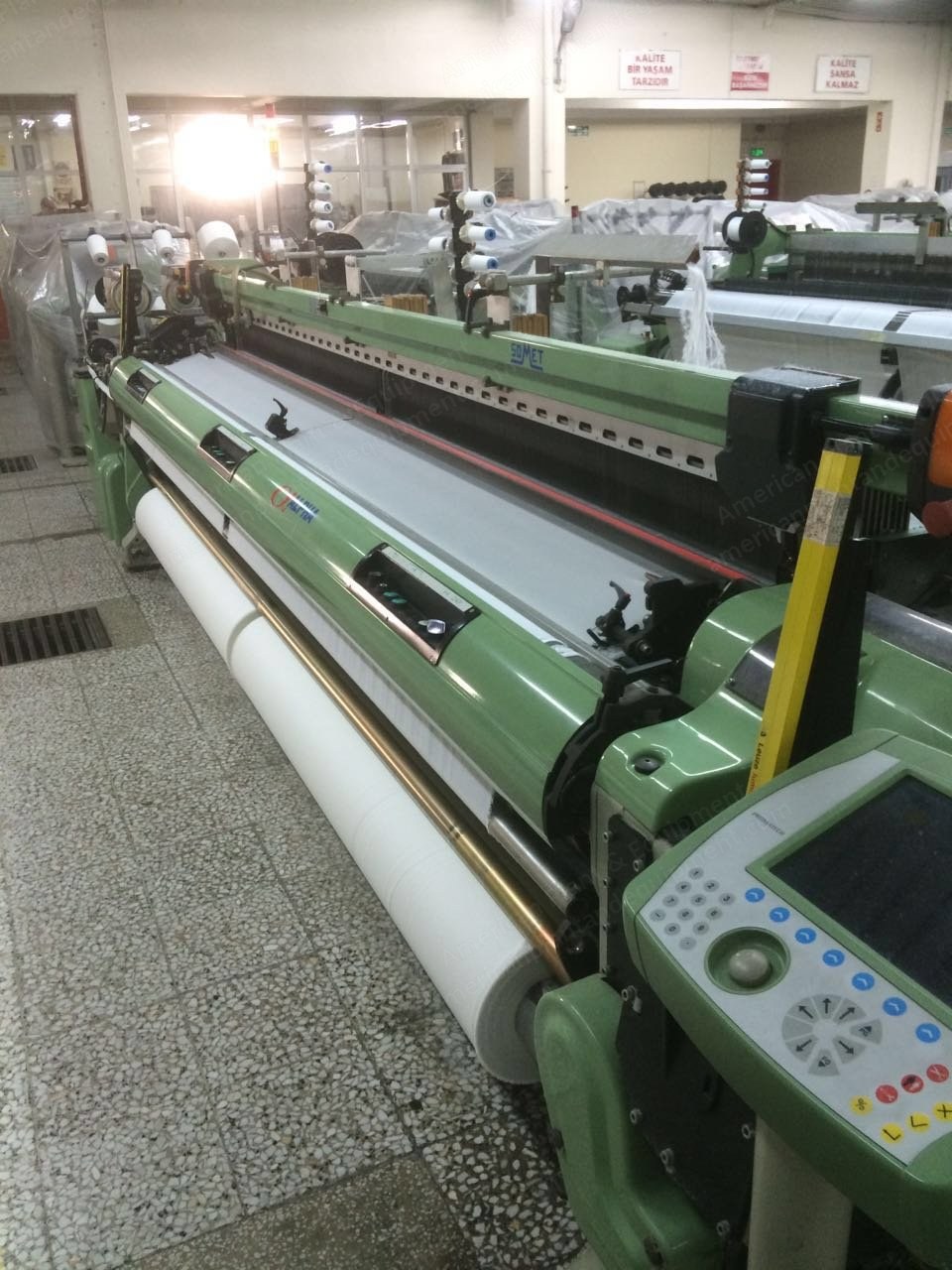 Somet, Alpha, 2003, 3600mm Working Width, Staubli 2670 Electronic Dobby, 8 Colors