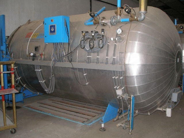 Xorella, Contexxor, 1996, 900 kg Capacity, 150 kW Saturated Steam Heating, 1 Bar Working Pressure