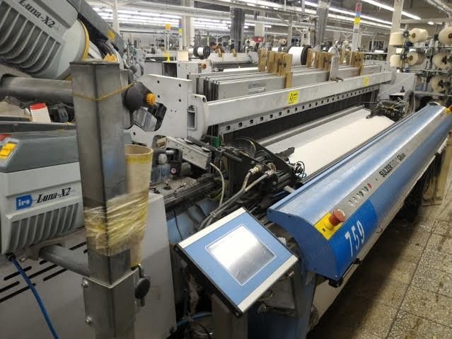Sulzer, 6500, 2007, Rapier Looms, 2200mm Working Width, Staubli Electronic 2670 Dobby, 6 Colors