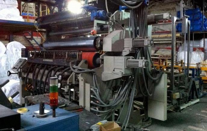 Nordson PUR Hotmelt Line, 1998, 1900mm Working Width, Porous Coating