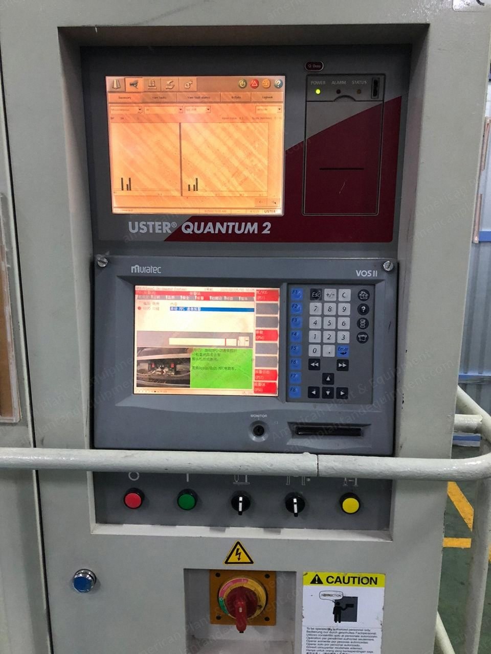 Murata, 21C, 2011, 72 Drums, Magazine Type, Uster Quantum 3 Yarn Clearer