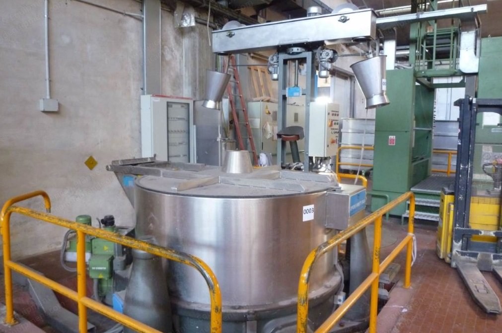 Minnetti, Hydro Extractor, 2000, 1600mm Diameter, 400 kg Capacity, 700 RPM