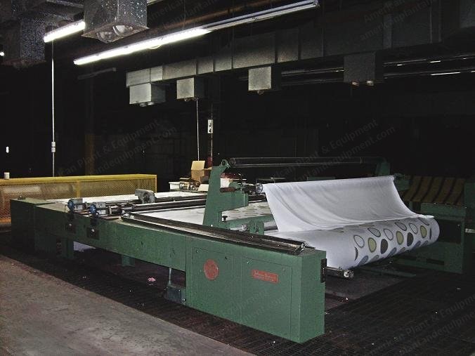 Zimmer, MDM-III-R-14, 1986, Rotary Screen Printing Machine, 285cm Width, 2 Colors