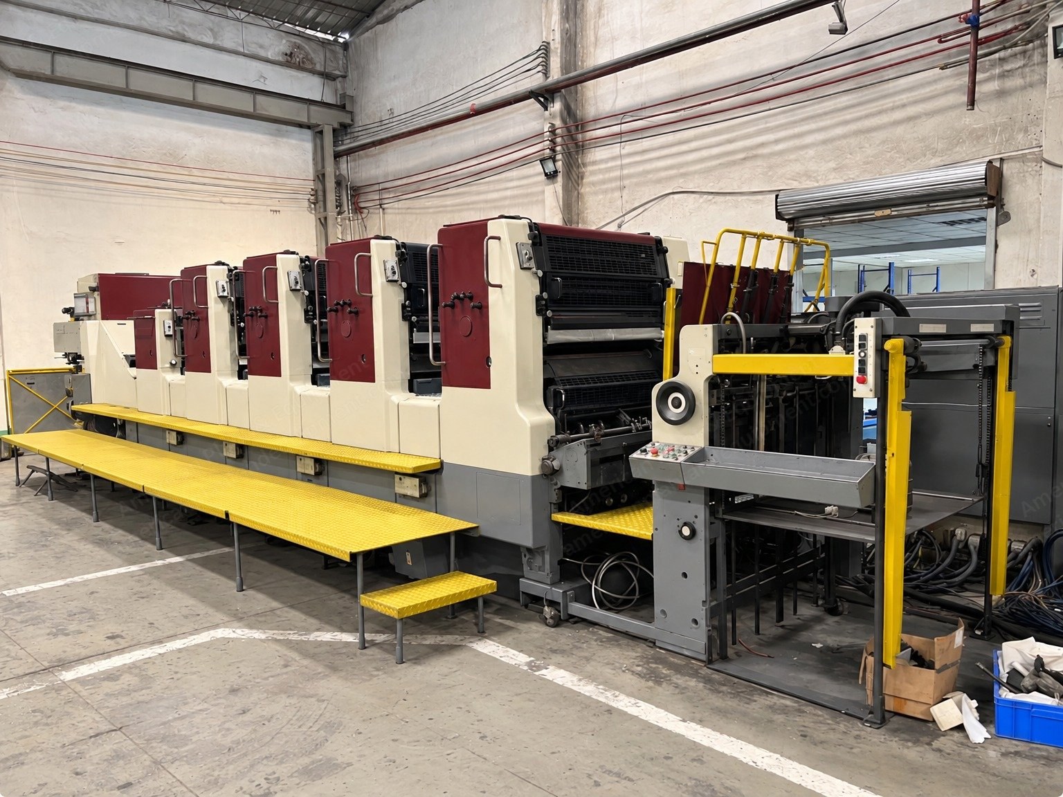 Heidelberg, CD102V+L, 1988, Sheet-Fed Offset Printing Press