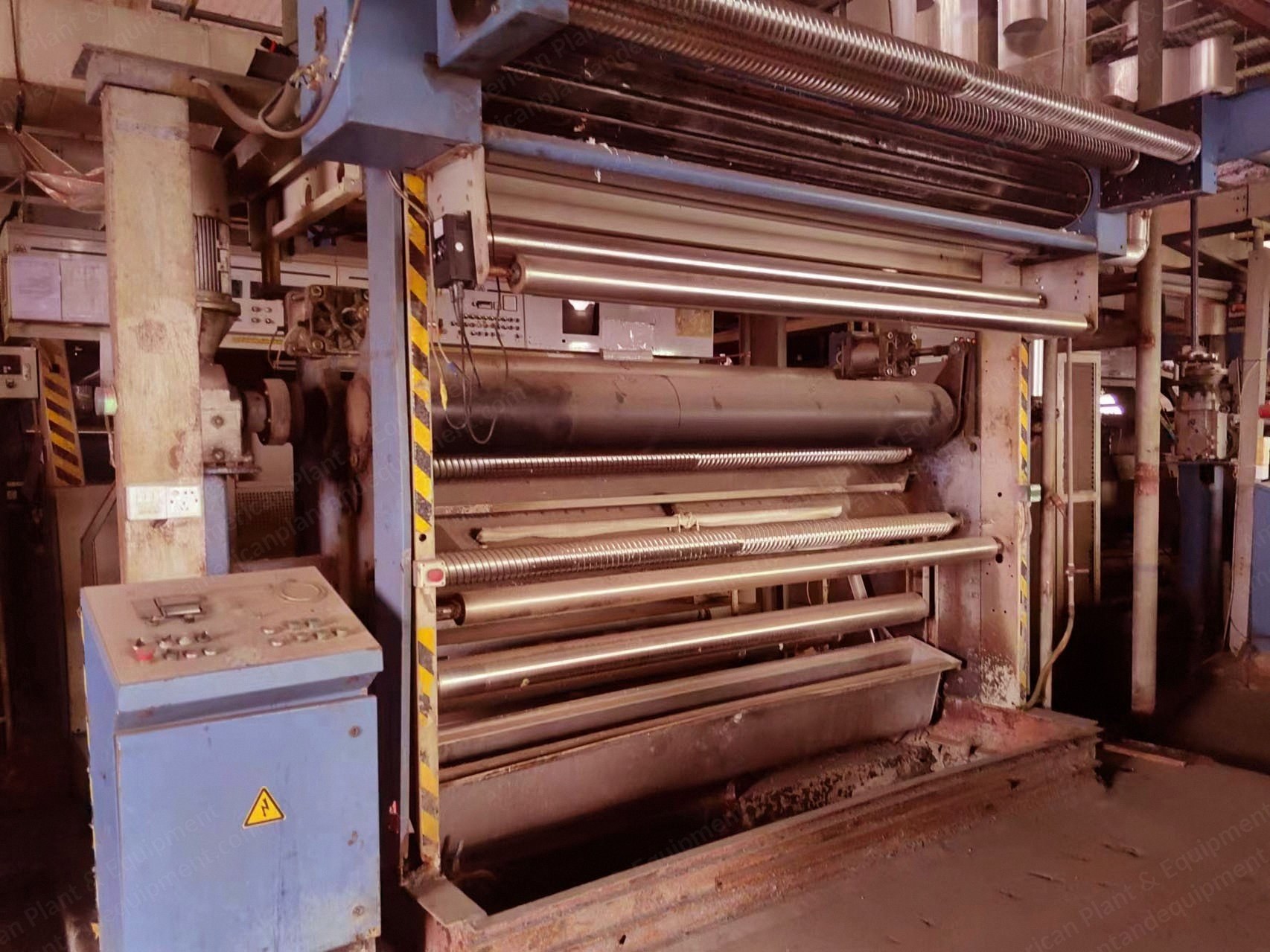 Monfongs, Stenter, 2012, 2200mm Working Width, 9 Chambers, Oil Heated