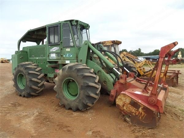 Franklin, C4550 II, 2001, with Fecon Mulching Head, Cummins Engine, 2825 Hours