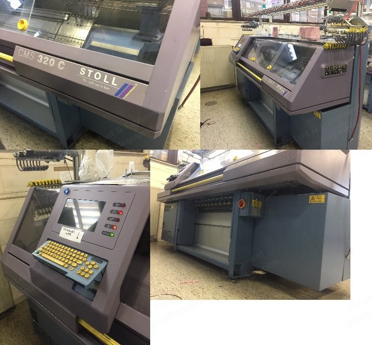 Stoll, CMS 320C, Flat Knitting Machine, Width 1270mm (50 Inches), Gauge 3.5