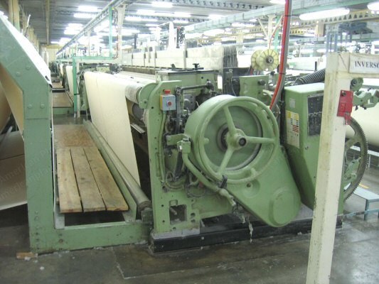 Sulzer, PU and P7300, Projectile Looms, 153 inch and 330/430 cm, Denim