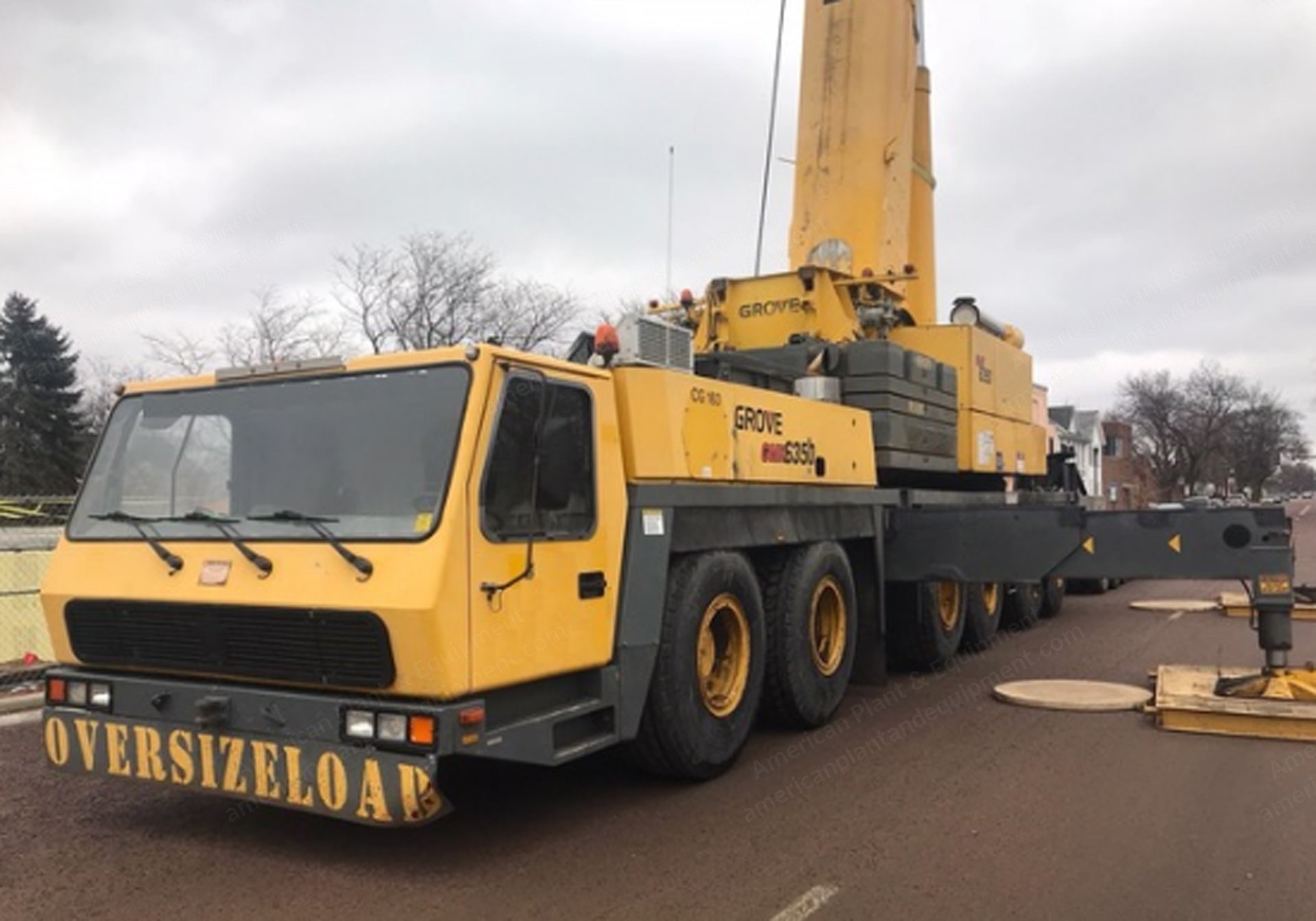 Grove, GMK 6350, 2000, 350 Ton Capacity, 197' Boom, 200' Luffing Jib