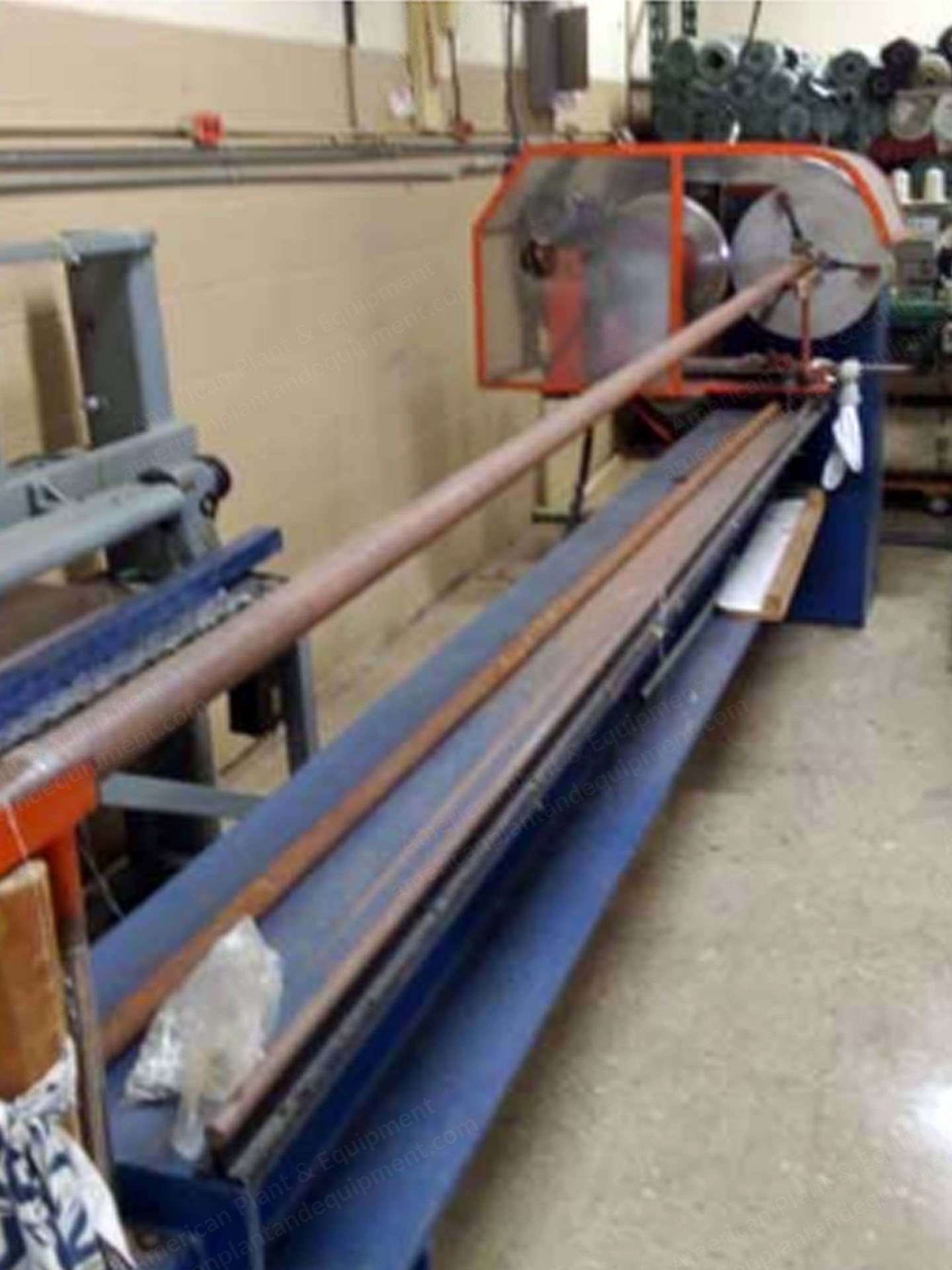 Creative Machine Fabric Roll Slitter, 140" Roll Capacity, 2" Shaft, 24" Roll Diameter, 220V