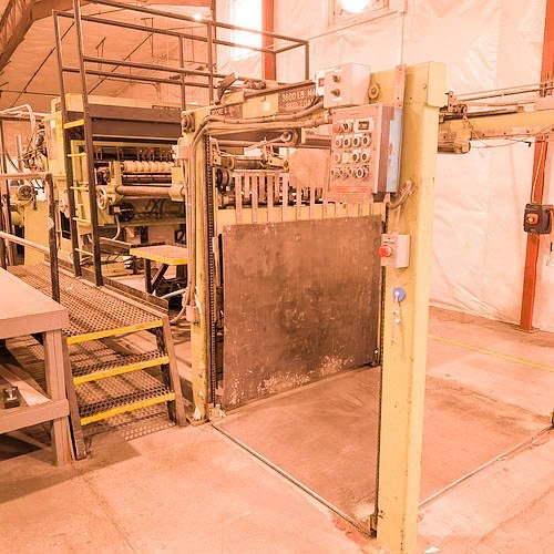 Moore & White, 45" Sheeter, Single Unwind