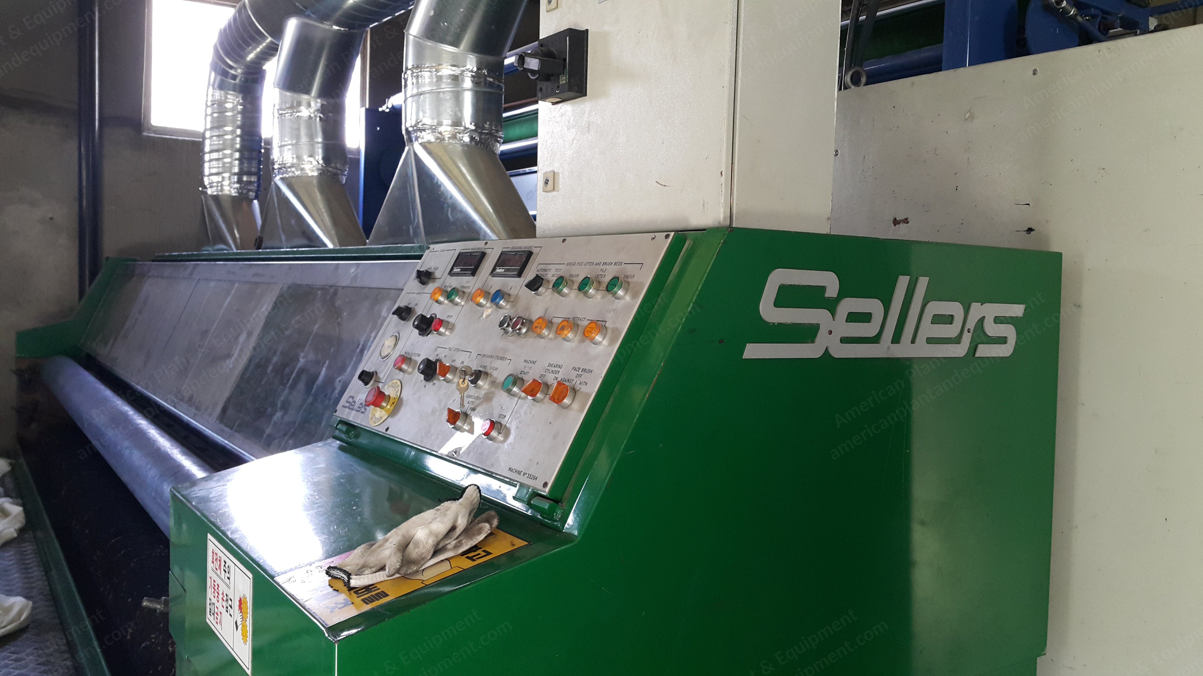 Sellers, One Cutter Shearing Machine, 1995, 4100mm Working Width, 160mm Cylinder Diameter