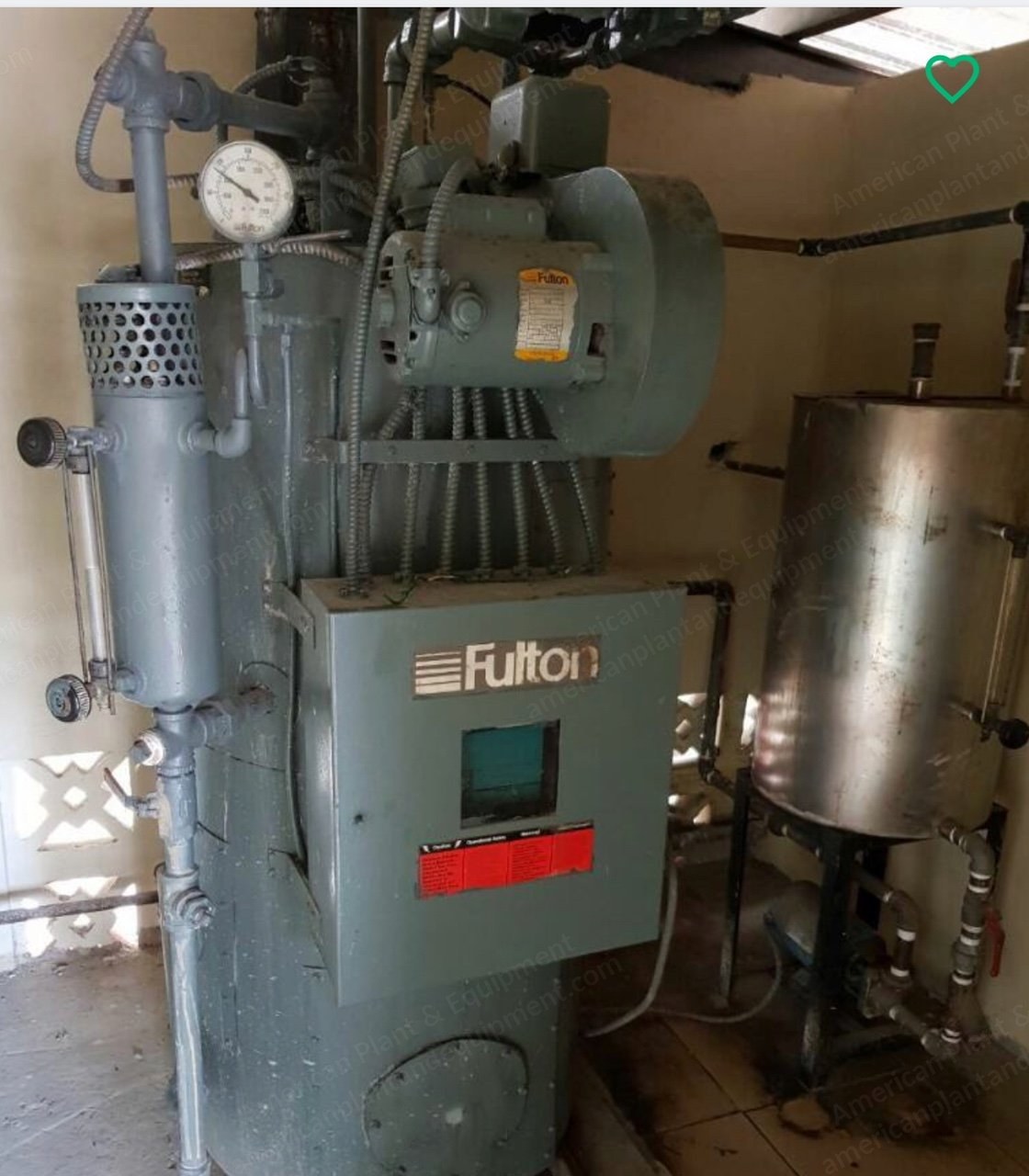 FB-015-A Boiler, 2005, 50 HP, 150 PSI