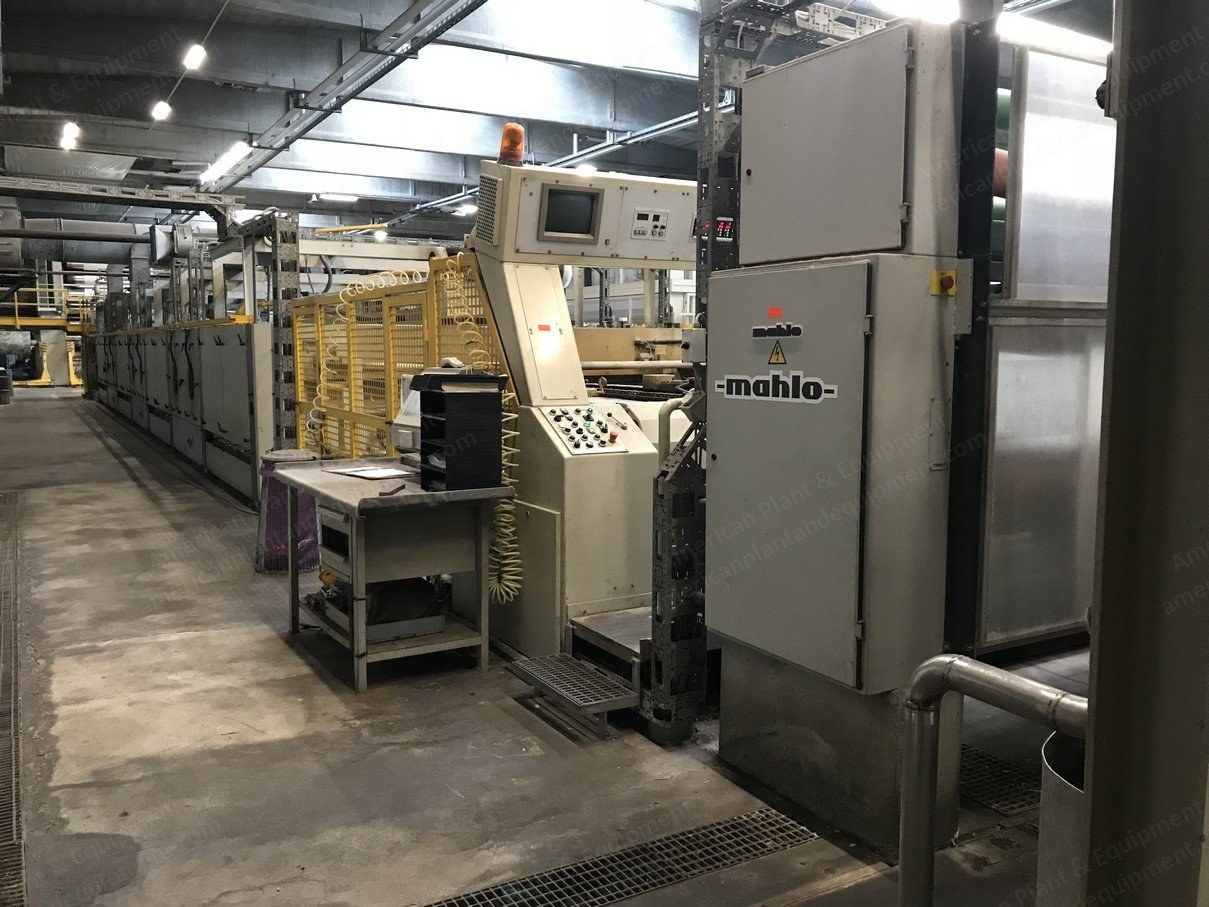 Babcock, 5000-6800, 1991, 7 Chambers, Gas Heated, Working Width 3200mm
