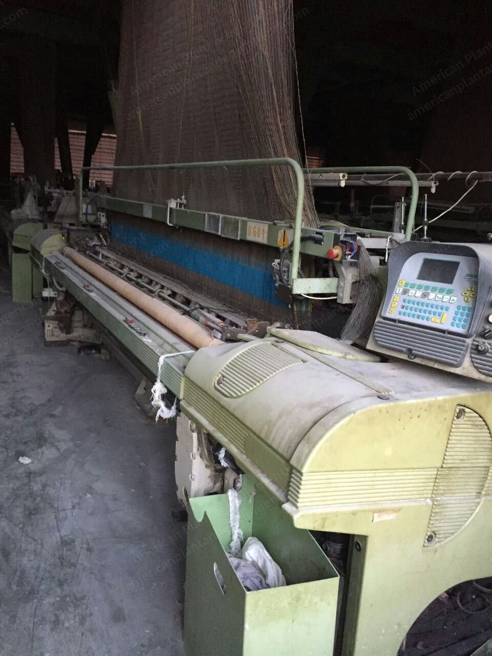 Somet, Thema Super Excel, 2002, 3400mm, 8 Colors, Bonas Jacquard 2688 Hooks