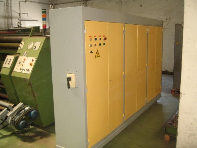Icomatex Stenter, 3200mm, 5 Chambers, Gas, Vertical Pin Chain, 1990