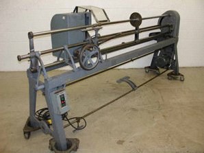 Utica Slitter, 105" Shaft Length, 15" Blade, 1.25" Shaft Diameter