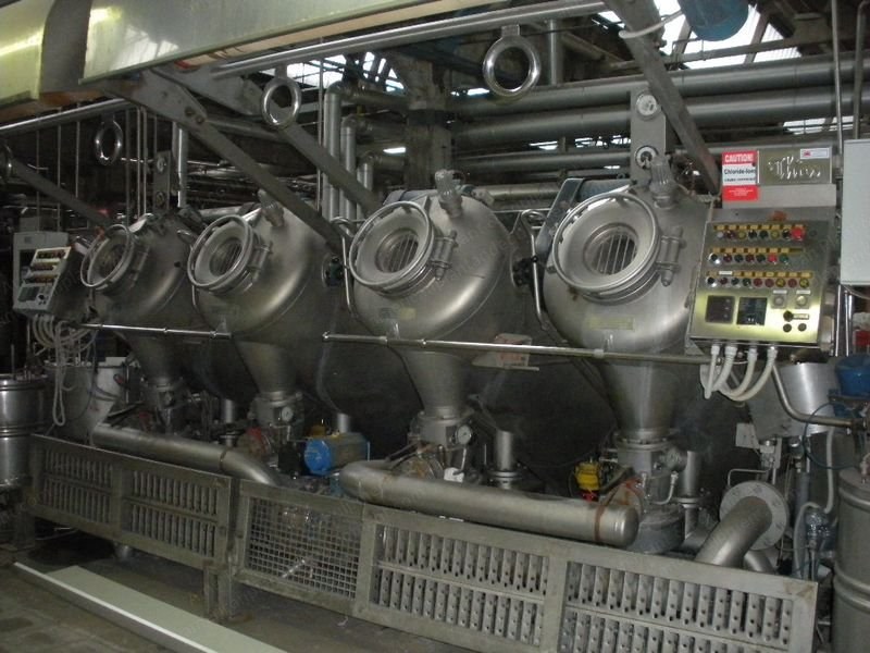 Thies, TRD, 2001, 4 Tubes (2+2), 600-720 kg Capacity, Setex 737XL