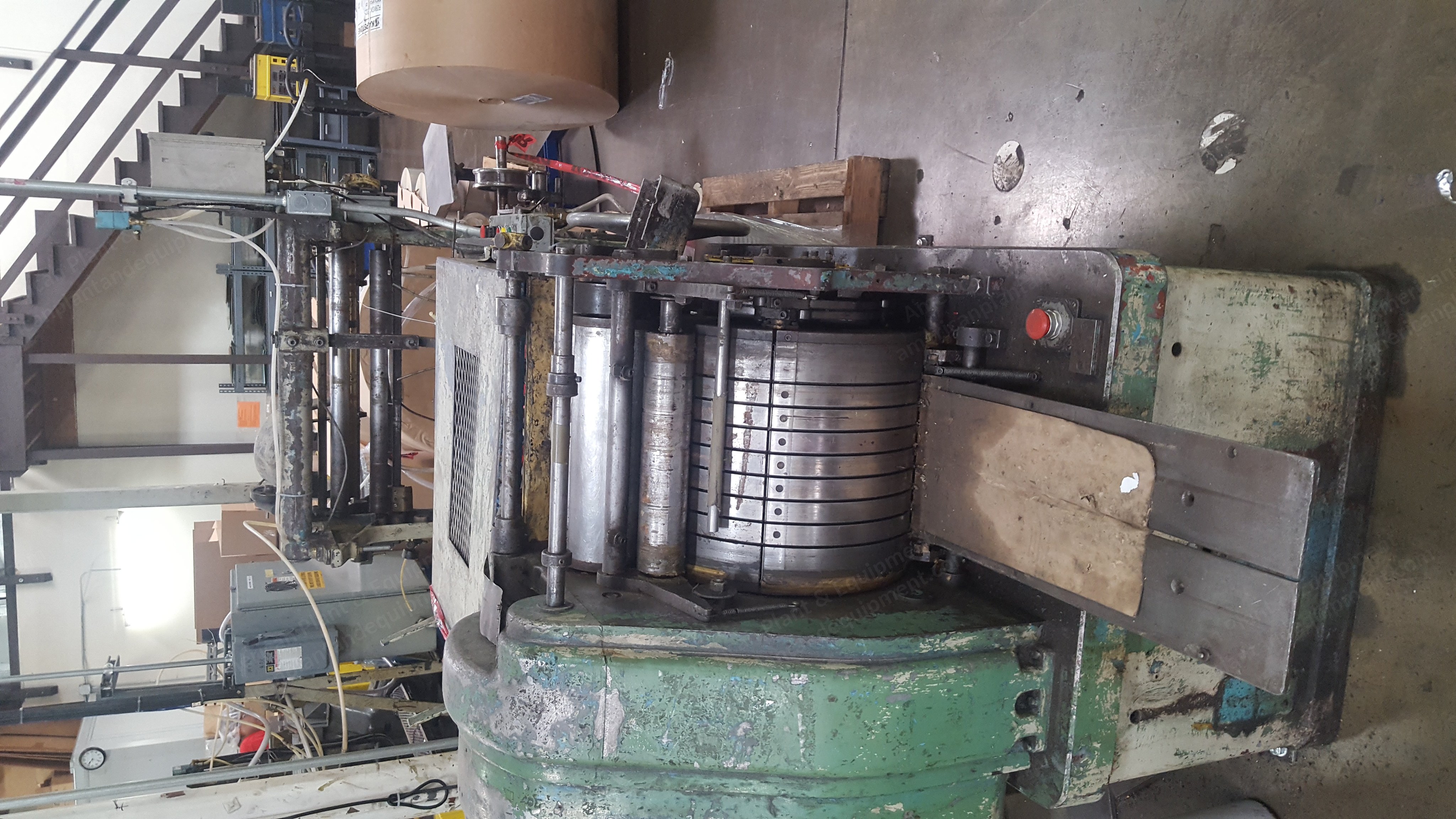 Beasley French, #2, 1960, Flat and SOS Paper Bag Machine, 26 inch Max Web Width, 1000 FPM