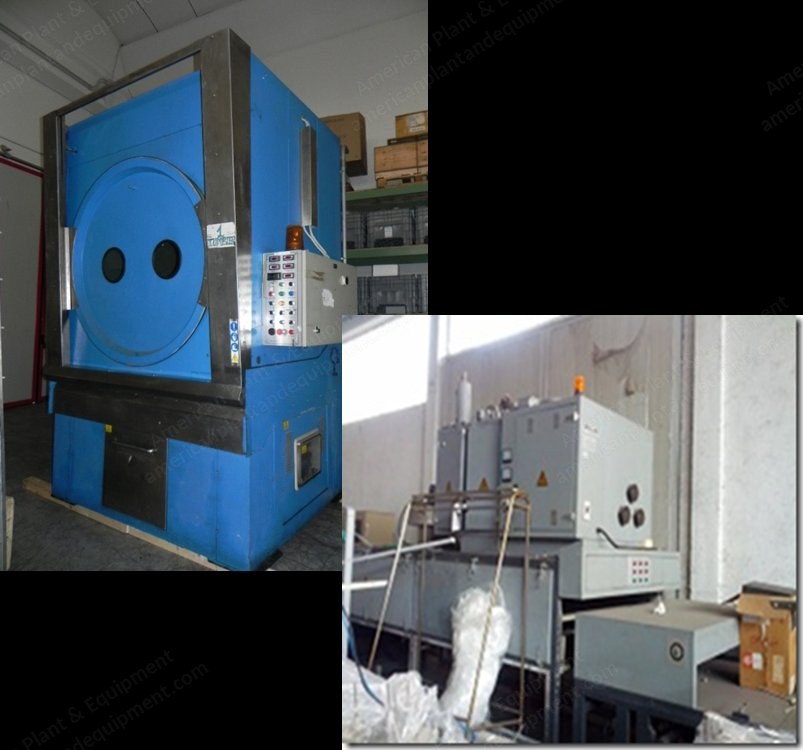 Flainox and Lavenda, Dryers and Tumbler Machinery, 125kg to 25kg Capacity, Steam Heated