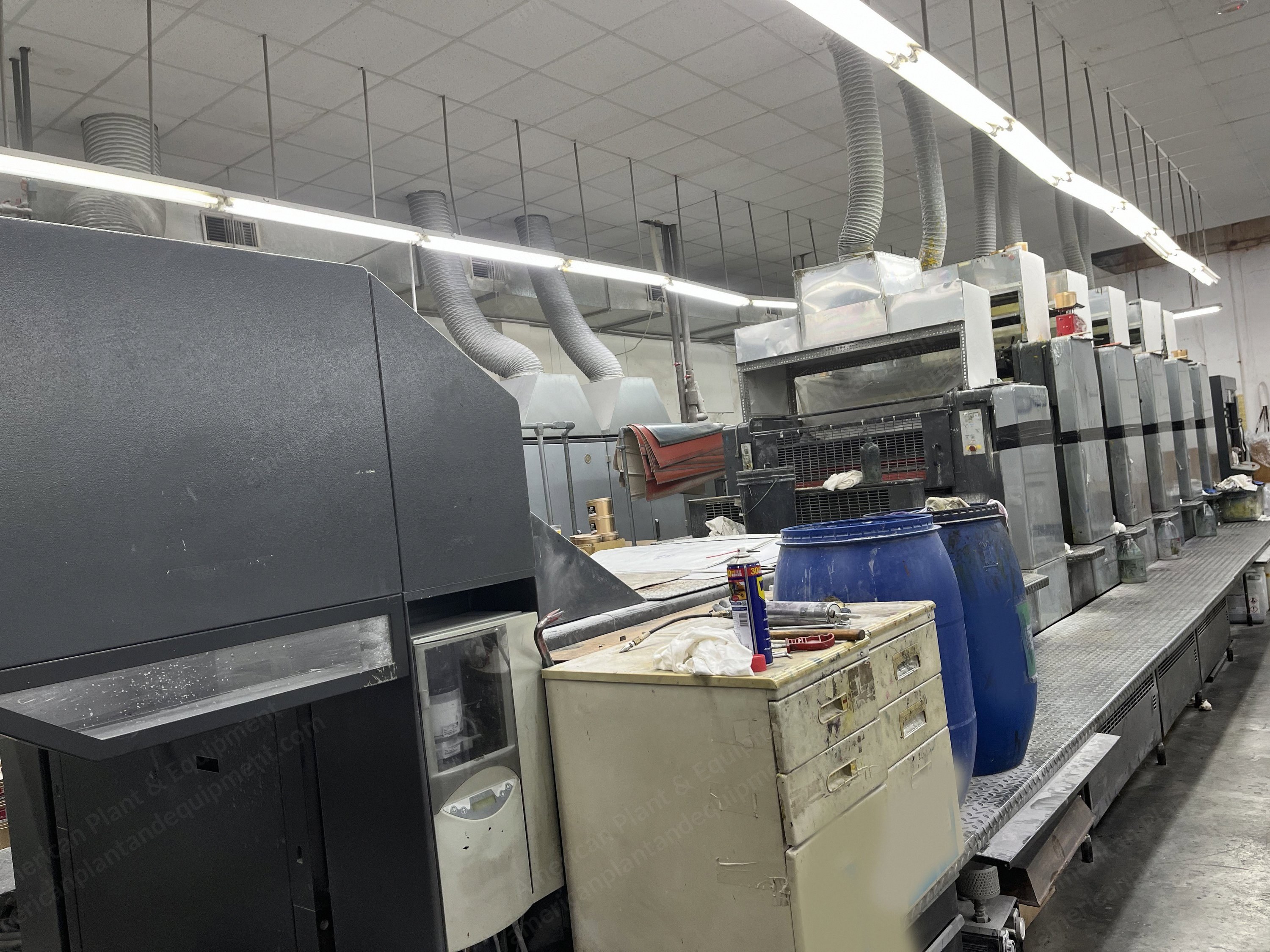 Heidelberg, CD 102 5 LX, 2003, 5 Colors, Coater, CP 2000