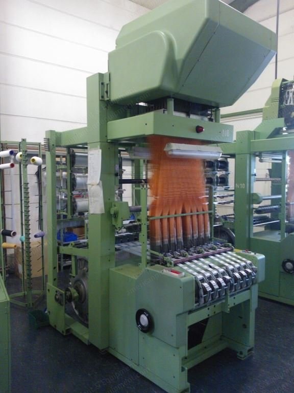 Muller Frick, MVC150 8/46, 1995, Label Loom, Jacquard, 8 Labels, Up to 46mm