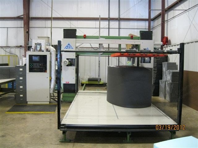 Baumer, OFS 202 CNC, 1988, Oscillating Blade, 2180x2920mm Table Size, 4570mm/min Max Cutting Speed
