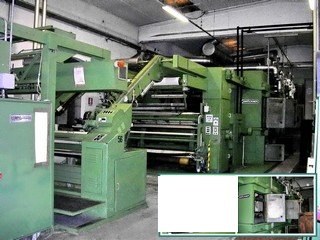 Bruckner, Multi Layer Tenter, 1995, 2200mm Roller Width, 60m Fabric Capacity, Oil Heated
