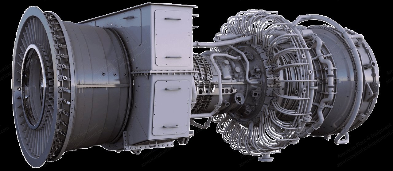 GE, LM6000PA, 1995, 42+7MW CHP Plant, Gas-Fired, 105 t/h Steam Supply
