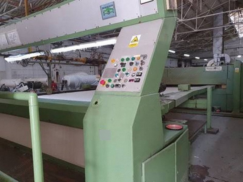 Babcock, 5005-3010, 1996, Stenter, Working Width 3400mm, 10 Chambers, Gas Heated, Horizontal Pin and Clip Chain